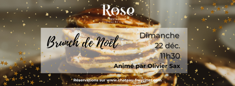 Brunch de Noël – Rose Restaurant